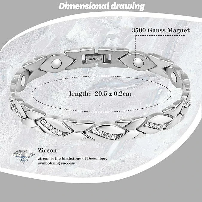 Lady Magnetic Therapy Bracelet