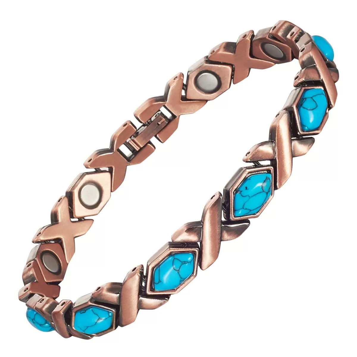 piece of men's copper magnetic bracelet