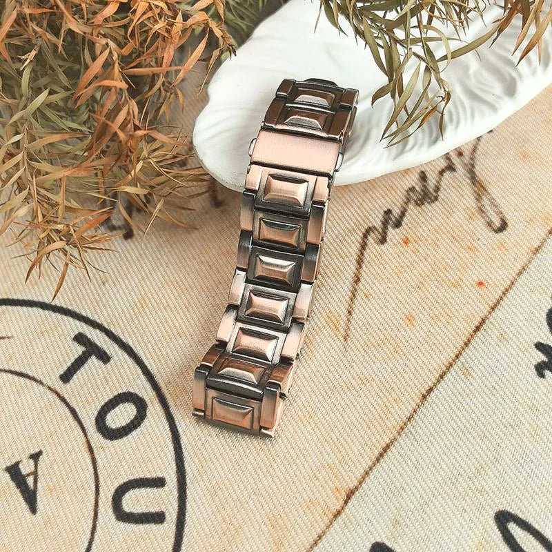 Mens Copper Magnetic Bracelet TRIPLE Power