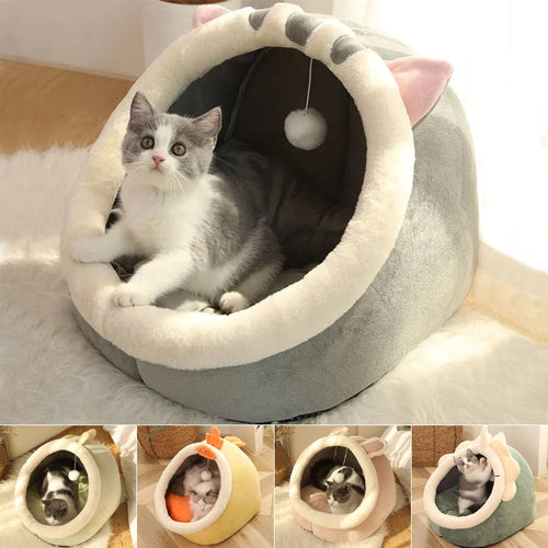 Tu-Sweet™ Cozy Cave Kitty Bed