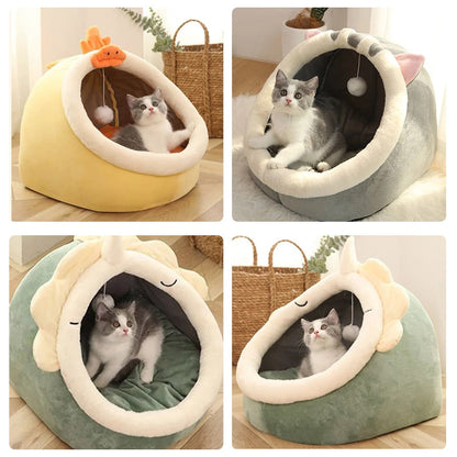 Tu-Sweet™ Cozy Cave Kitty Bed