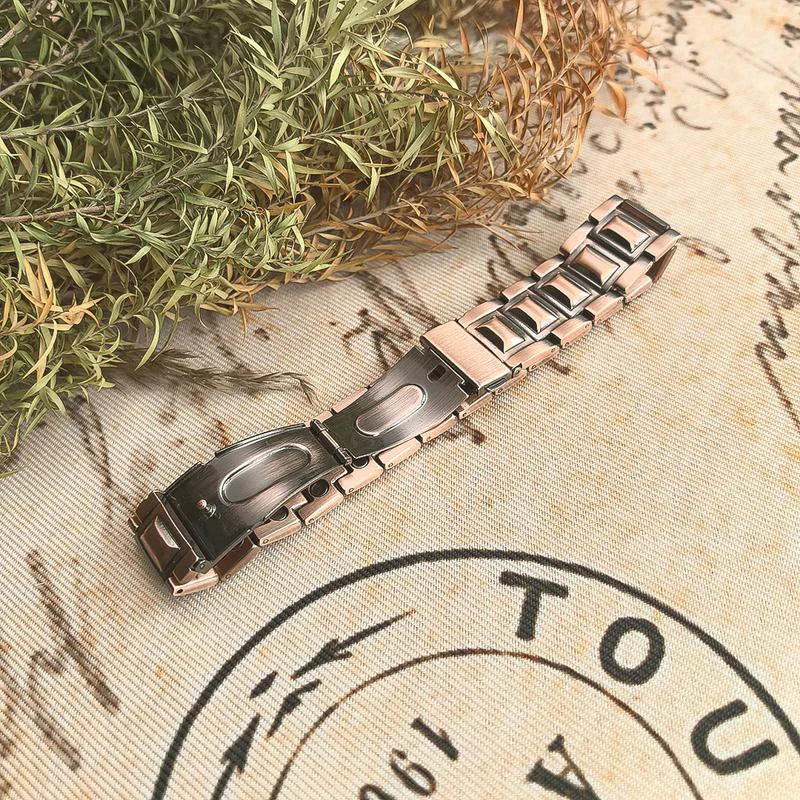 Mens Copper Magnetic Bracelet TRIPLE Power