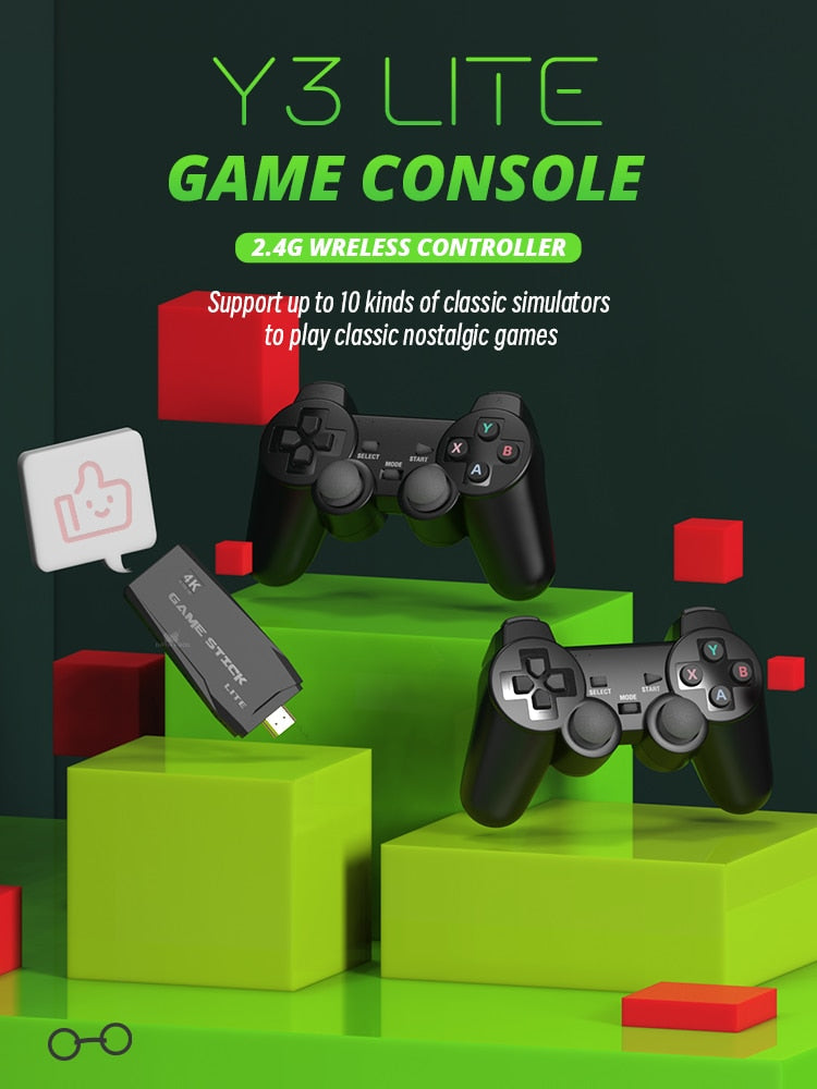 Finity™ Retro 4K Game Stick & Console