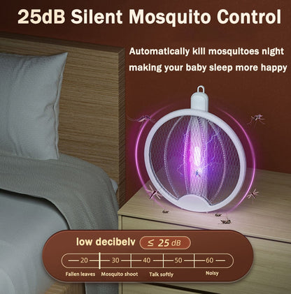 Bug-B-Gone™ Electric Swatter & Night Lamp