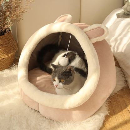 Tu-Sweet™ Cozy Cave Kitty Bed