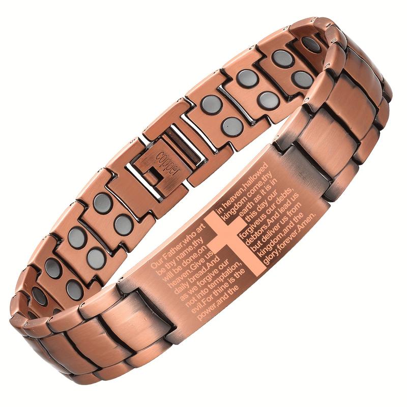 piece of men's copper magnetic bracelet