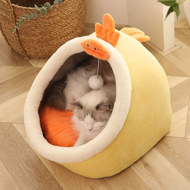 Tu-Sweet™ Cozy Cave Kitty Bed