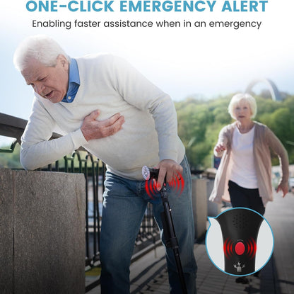 StrideSafe™ SOS Cane