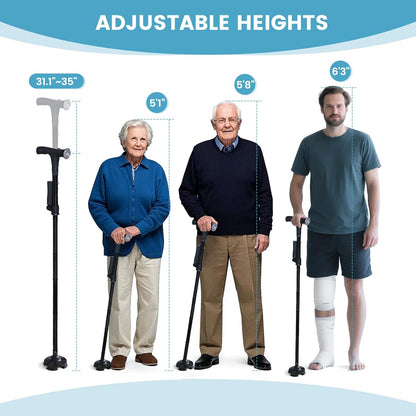 StrideSafe™ SOS Cane