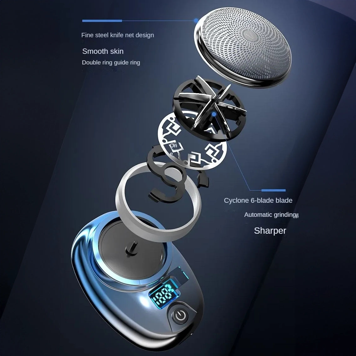 SmoothSweep™ Portable Shaver