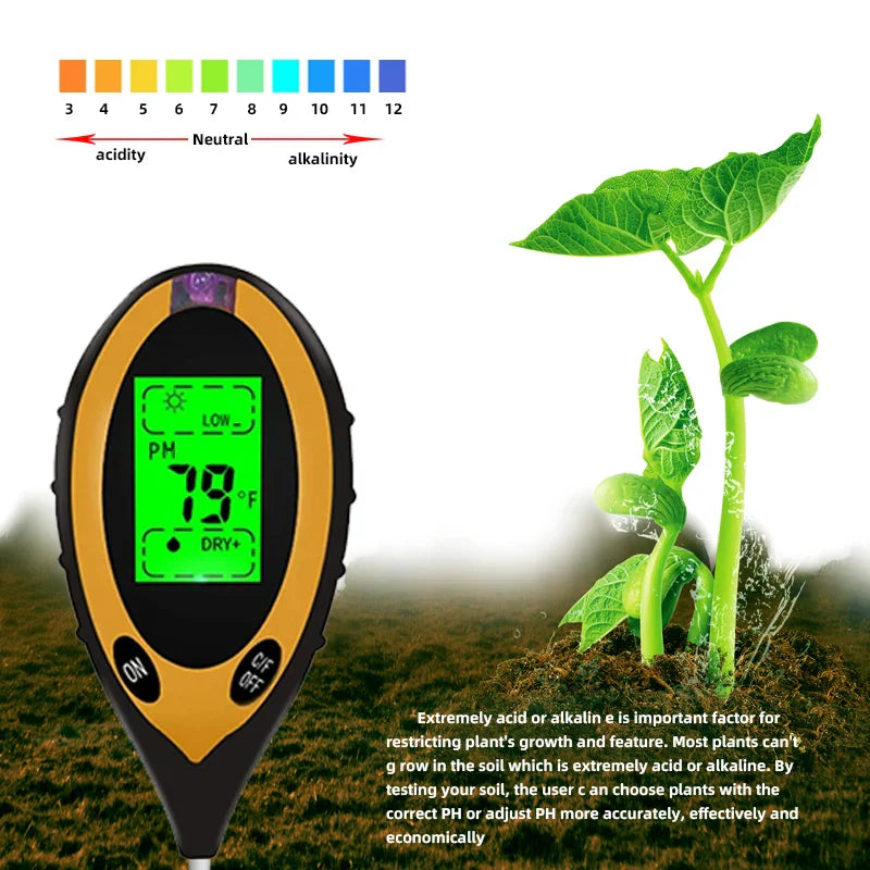 PlantPro™ 4-1 Soil Tester