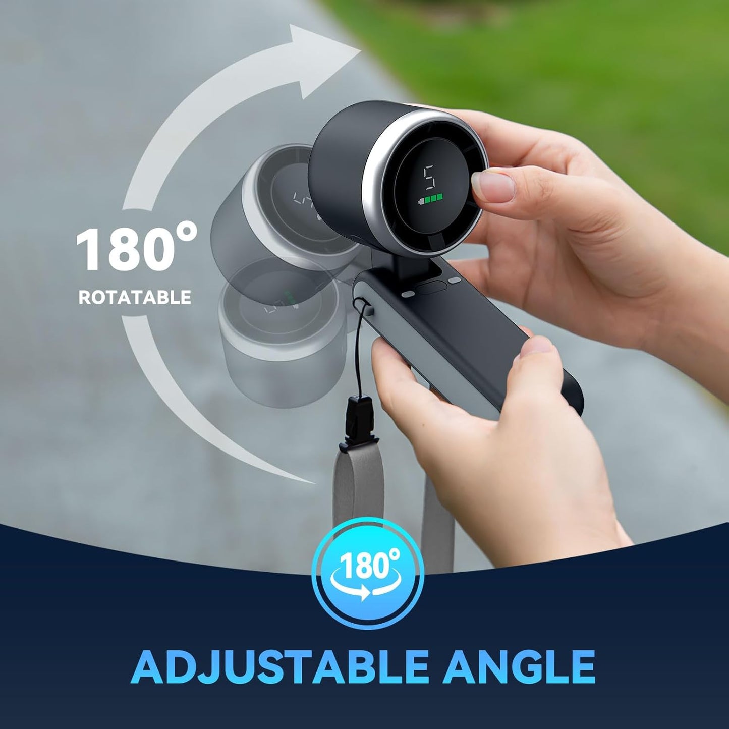 JetRush™ Handheld Fan